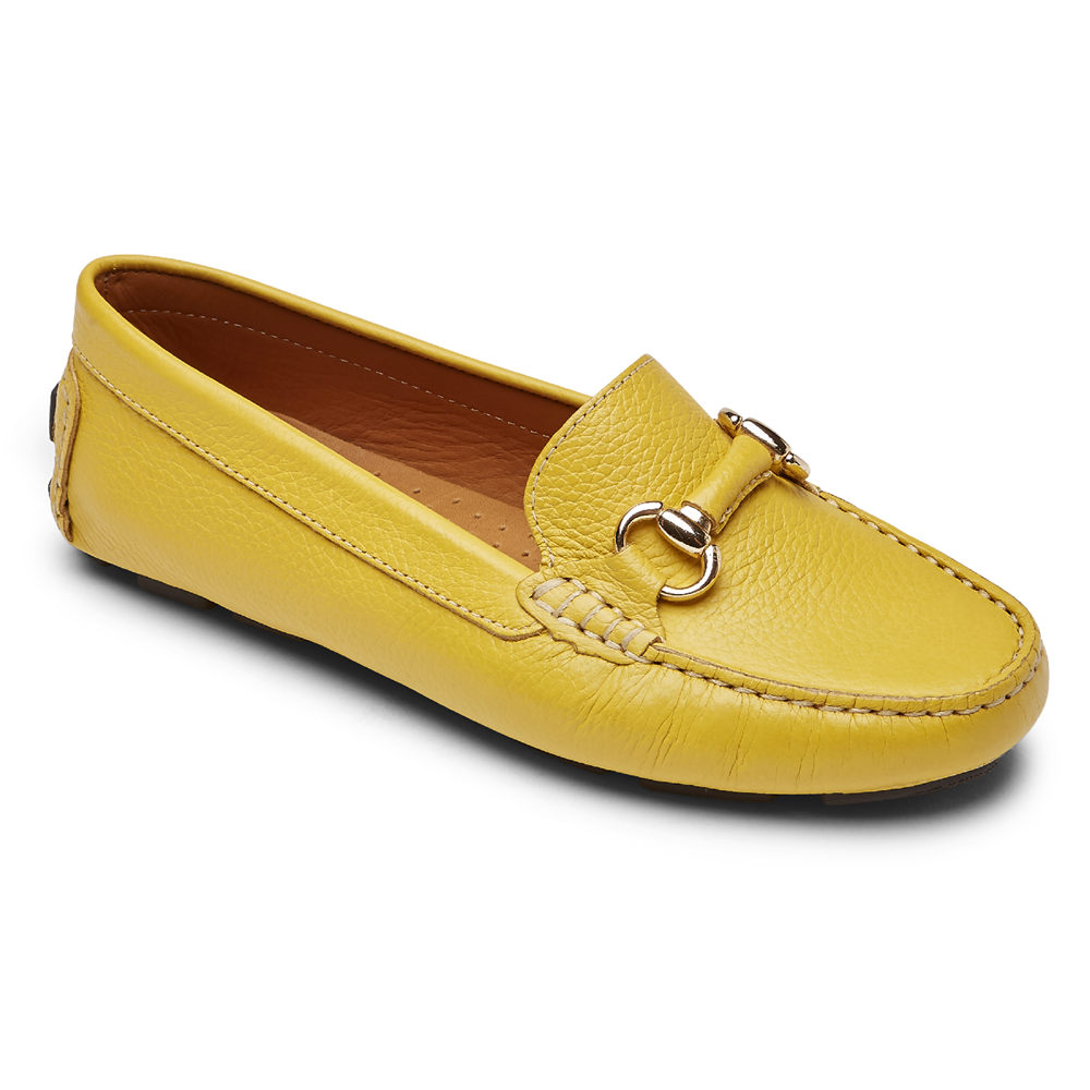 Rockport Singapore Womens Loafers - Bayview Bit Keeper Yellow - IU9231760